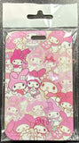 ID Card Badge Holder - Sanrio - My Melody In Various Pink Outfits - foto real del paquete