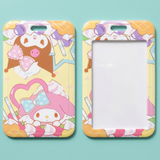 ID Card Badge Holder - Sanrio - My Melody & Kuromi Sweet Treats