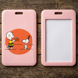ID Card Badge Holder - Peanuts - Charlie Brown Giving Snoopy Food