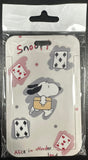 ID Card Badge Holder - Peanuts - Snoopy Alice In Wonderland Playing Cards - foto real del paquete
