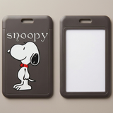 ID Card Badge Holder - Peanuts - Snoopy With Red Collar And Snoopy Text