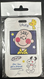 ID Card Badge Holder - Peanuts - Charlie Brown And Snoopy Cartoon Art - foto real del paquete