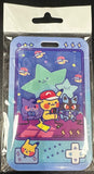 ID Card Badge Holder - Pokemon - Pikachu And Lucario Playing Video Game - foto real del paquete