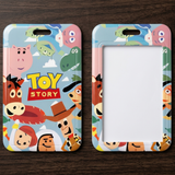 ID Card Badge Holder - Disney/Pixar - Toy Story Characters Group Shot Blue