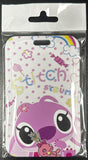 ID Card Badge Holder - Lilo & Stitch - Angel With Stitch And Candy On Pink - foto real del paquete