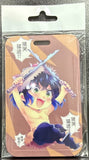 ID Card Badge Holder - Demon Slayer - Chibi Inosuke Hashibira With Swords - foto real del paquete