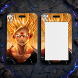 ID Card Badge Holder - Dragon Ball - Super Saiyan Gohan Powering Up