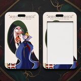ID Card Badge Holder - Snow White and the Seven Dwarfs - Evil Queen And Witch With Poison Apple