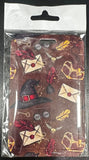 ID Card Badge Holder - Harry Potter - Sorting Hat, Letters, Keys, And Chests - foto real del paquete