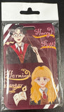 ID Card Badge Holder - Harry Potter - Harry Potter And Hermione Granger Cartoon Art - foto real del paquete