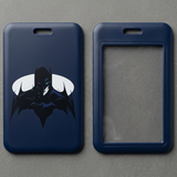 ID Card Badge Holder - DC Comics - Batman With Blue Eyes And Cape