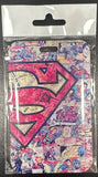 ID Card Badge Holder - DC Comics - Superman Logo And Comic Book Panels - foto real del paquete