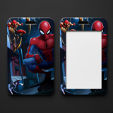 ID Card Badge Holder - Marvel - Spider-Man Crouching With Spider-Verse Characters