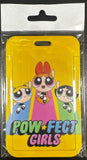ID Card Badge Holder - Powerpuff Girls - "Pow-fect Girls" Text - foto real del paquete