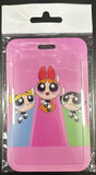 ID Card Badge Holder - Powerpuff Girls - Flying On Pink Background - foto real del paquete