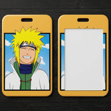 ID Card Badge Holder - Naruto - Minato Namikaze Smiling Against Blue Sky