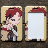 ID Card Badge Holder - Naruto - Chibi Gaara Pointing Forward
