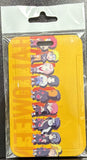 ID Card Badge Holder - Naruto - Akatsuki Chibi Characters Yellow Card - foto real del paquete