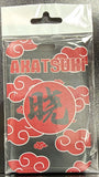 ID Card Badge Holder - Naruto - Akatsuki Logo With Red Clouds On Black - foto real del paquete