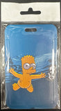 ID Card Badge Holder - The Simpsons - Bart Simpson As Nirvana's Nevermind Album - foto real del paquete