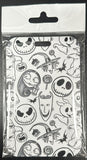 ID Card Badge Holder - The Nightmare Before Christmas - Jack Skellington And Friends Pattern - foto real del paquete