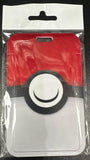 ID Card Badge Holder - Pokemon - Red And White Poké Ball Design - foto real del paquete
