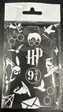ID Card Badge Holder - Harry Potter - Icons Black And White - foto real del paquete