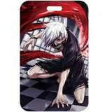 ID Card Badge Holder - Tokyo Ghoul - Ken Kaneki With Kagune On Checkered Floor