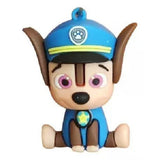 3D PVC Figure Keychain - PAW Patrol - Chase In Police Uniform