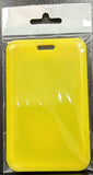 ID Card Badge Holder - Solid Yellow - foto real del paquete