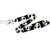 Lanyard - The Nightmare Before Christmas - Jack Skellington Faces Black