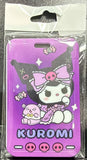 ID Card Badge Holder - Sanrio - Kuromi With Teddy Bear On Purple - foto real del paquete