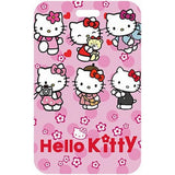 ID Card Badge Holder - Sanrio - Hello Kitty Poses On Pink Floral