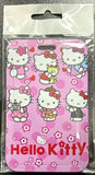 ID Card Badge Holder - Sanrio - Hello Kitty Poses On Pink Floral - foto real del paquete