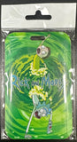 ID Card Badge Holder - Rick and Morty - Rick And Morty In Portal - foto real del paquete
