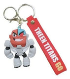 3D PVC Figure Keychain - Teen Titans Go! - Cyborg Figure