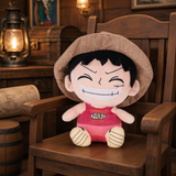 Plush - One Piece - Monkey D. Luffy - Straw Hat (25cm)
