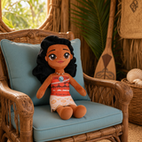 Plush - Moana - Detailed White Skirt