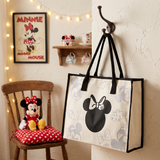 Backpack Purse - Disney - Minnie Mouse Black Canvas Tote Bag