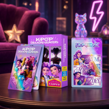 Photocard Set - KPop Demon Hunters - Huntrix Holographic 132pcs Box