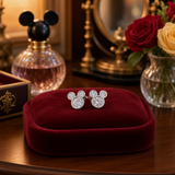 Stud Earrings - Disney - Mickey Mouse Zircon