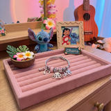 Charm Bracelet - Lilo & Stitch - Angel Pink Bangle