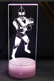 3D LED Night Light - Ultraman - Ultraman Ace
