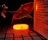 3D LED Night Light - Shark