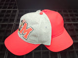 Baseball Cap - Disney - Minnie Mouse Grey Red Varsity M Cap + Red Cap (2 Pack)