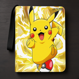 Card Binder - Pokémon - Pikachu Yellow Lightning (4-Pocket Zip)