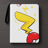 Card Binder - Pokémon - Lightning Bolt White (4-Pocket Zip)