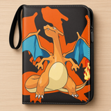Card Binder - Pokémon - Charizard Orange & Black (Zip)
