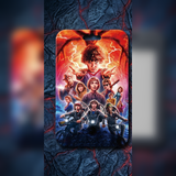 ID Card Badge Holder - Stranger Things - Main characters and Mind Flayer