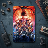 ID Card Badge Holder - Stranger Things - Main characters and Mind Flayer